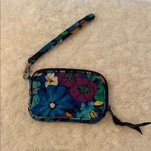 Small Floral Vera Bradley Wristlet